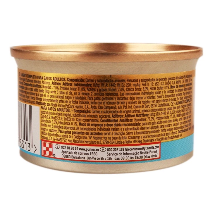Paté para Gatos Pescado Océano Gold Mousse 85g