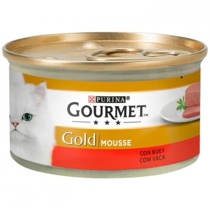 Paté para Gatos de Buey Gold 85g Paté para Gatos de Buey Gold 85g