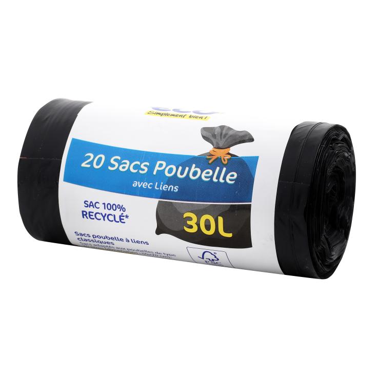 Bolsas basura s/autocierre 30L 20 uds Bolsas basura s/autocierre 30L 20 uds
