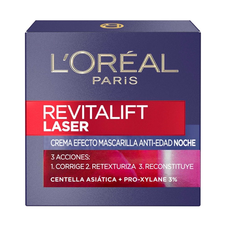 Crema Noche Antiedad Intensiva Revitalift Laser 50ml