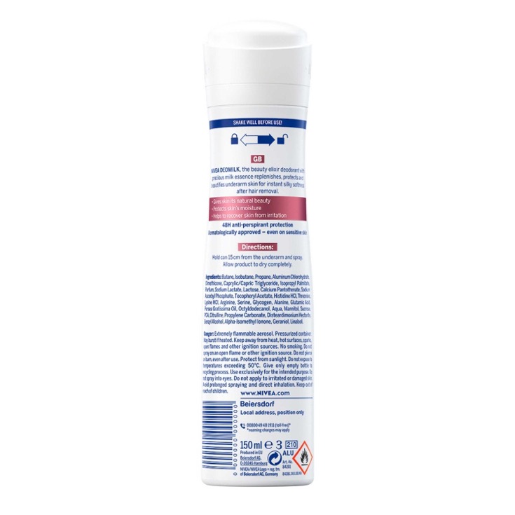 Desodorante milk sensitive Deo Beauty Elixir 150ml