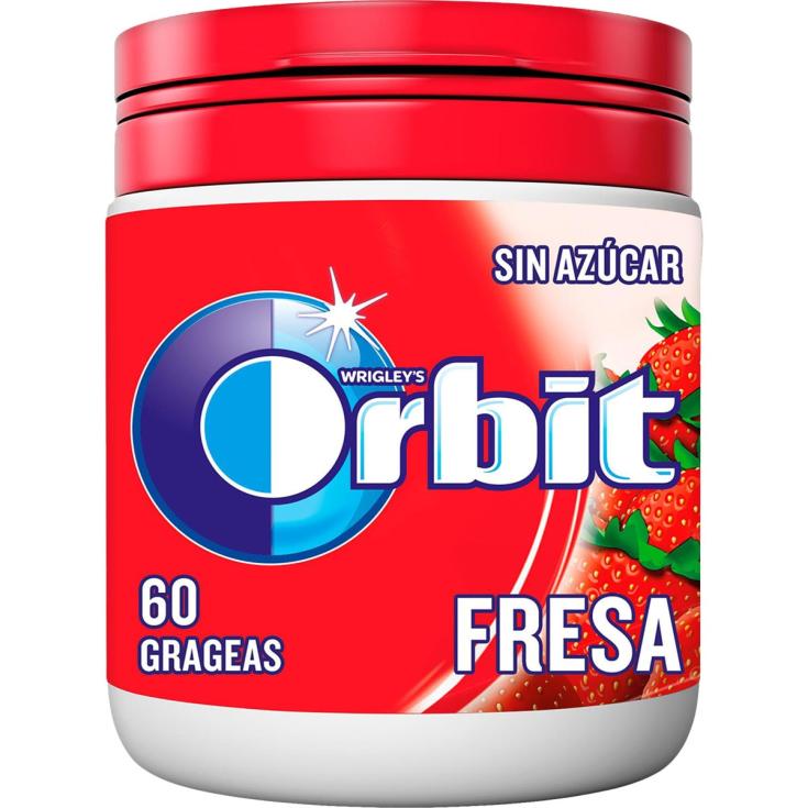 Chicles de fresa 84g