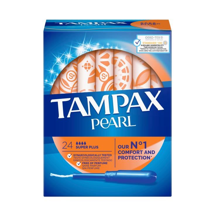 Tampones Super Plus Pearl 24 uds Tampones Super Plus Pearl 24 uds