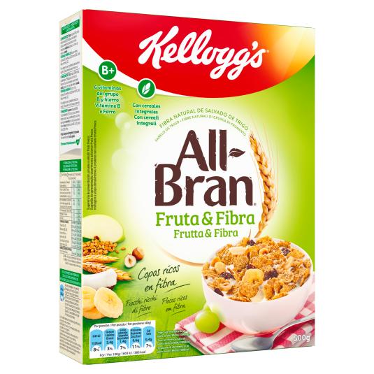 Cereales All Bran Fruta y Fibra 500g