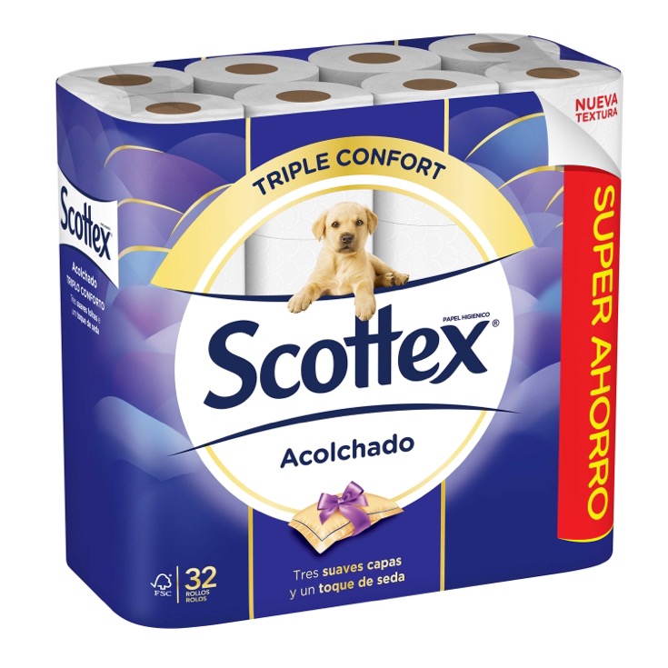 Papel Higiénico Acolchado 32 rollos Papel Higiénico Acolchado 32 rollos