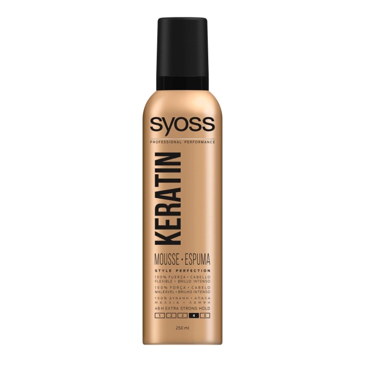 Espuma Keratin 250ml