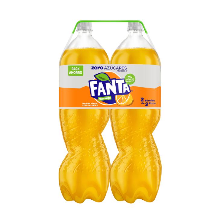 Refresco de Naranja Zero 2x2l Refresco de Naranja Zero 2x2l