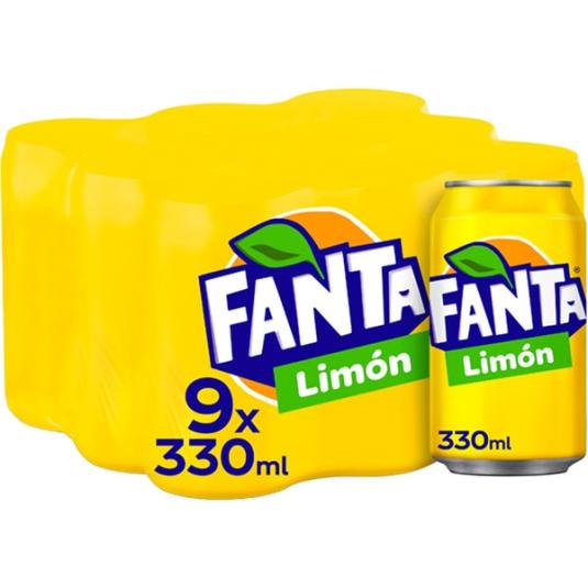 Refresco de limón 9x33cl