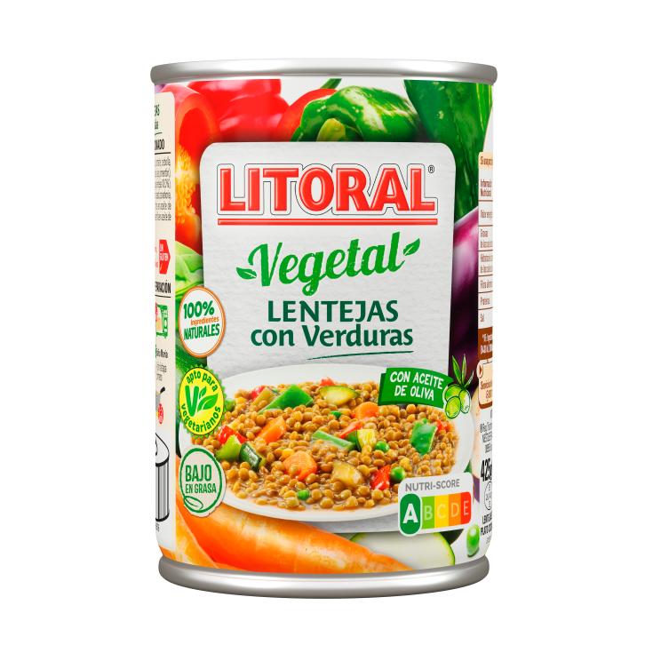 Lentejas con Verduras 430g Lentejas con Verduras 430g