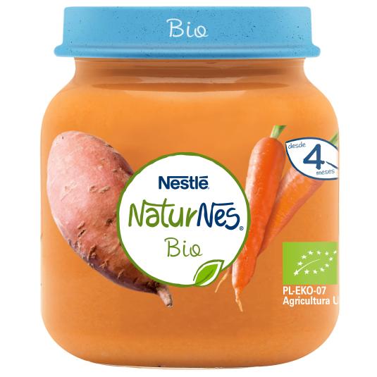 Puré zanahoria y boniato Nutripuffs bio 125g