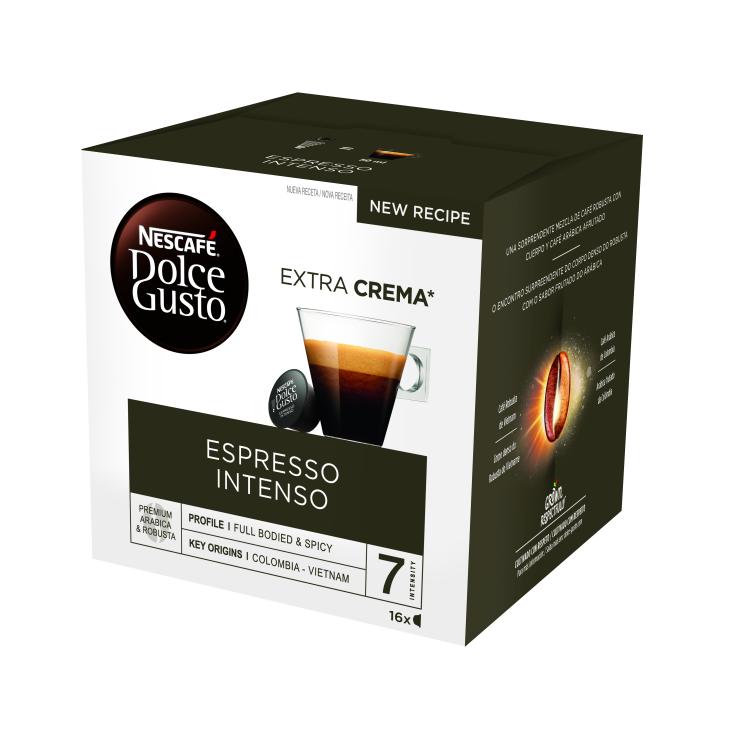 Cápsulas café espresso intenso 16 uds