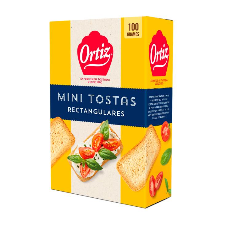 Mini Tostas Rectangulares 100g Mini Tostas Rectangulares 100g