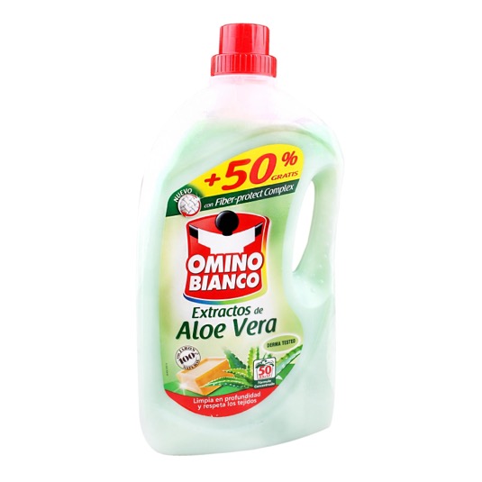 Detergente Líquido Aloe Vera 50 lavados