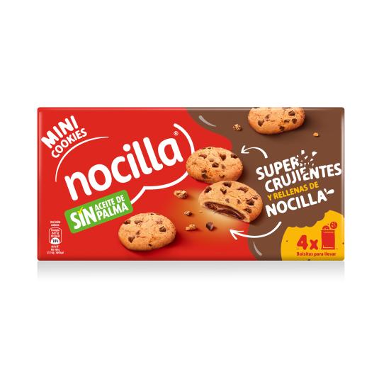 Mini cookies rellenas Nocilla 160g