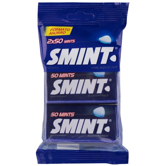 Smint Menta 2x50 uds 70g