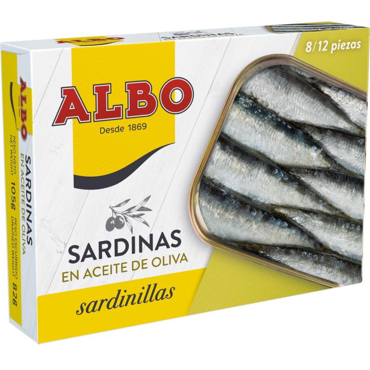 Sardinillas Aceite de Oliva 105g Sardinillas Aceite de Oliva 105g