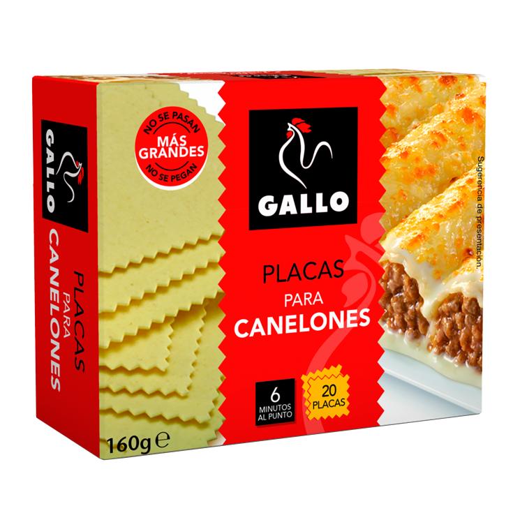 Placas para Canelones 160g Placas para Canelones 160g