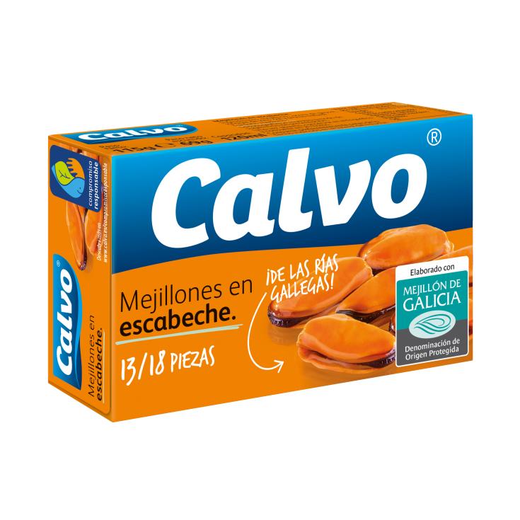 Mejillones en Escabeche 14/19 piezas 69g