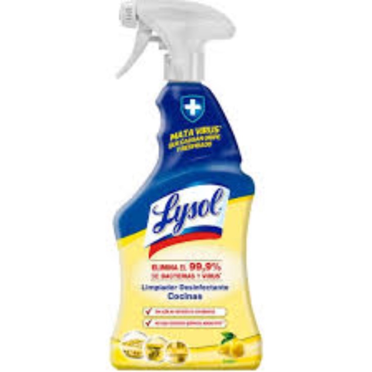 Limpiador desinfectante cocinas limón 500 ml Limpiador desinfectante cocinas limón 500 ml