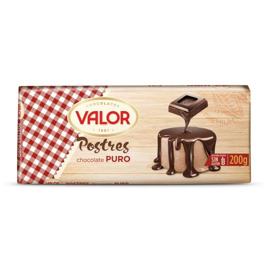 Chocolate Puro Postres 200g