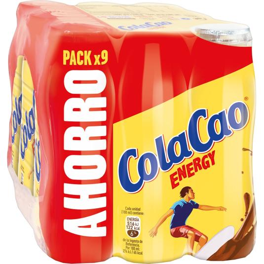 Leche Enriquecida en Cacao Energy 9x188ml