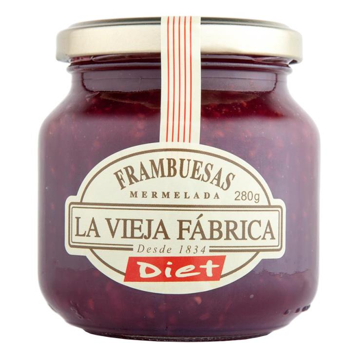 Mermelada de frambuesa diet 280g