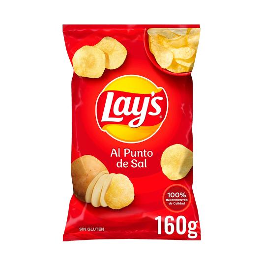 Patatas al punto de sal 160g