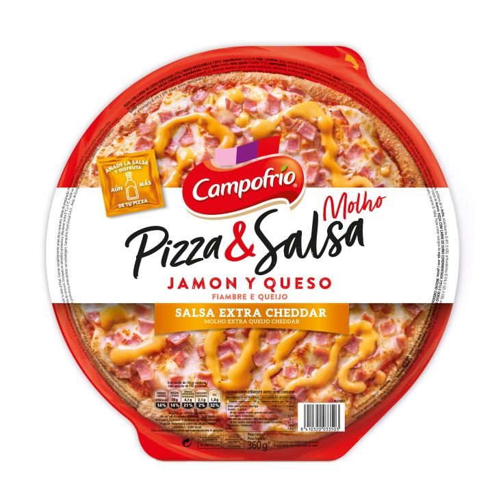 Pizza Jamón y Queso 360g Pizza Jamón y Queso 360g