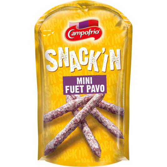 Mini Fuet de Pavo Snack'In 50g