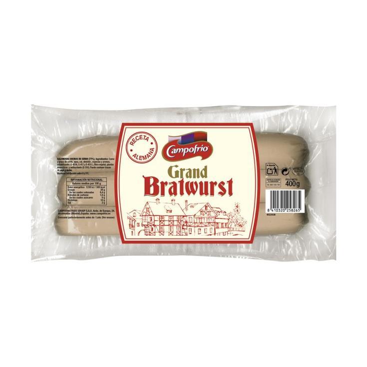 Salchichas de Grand Bratwurst 400g