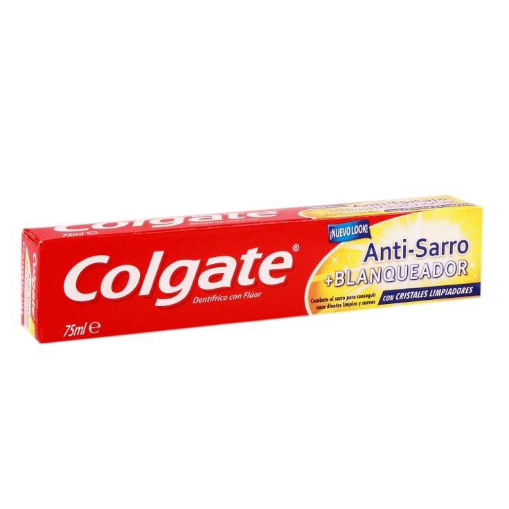 Dentífrico anti-sarro blanqueador 75ml Dentífrico anti-sarro blanqueador 75ml