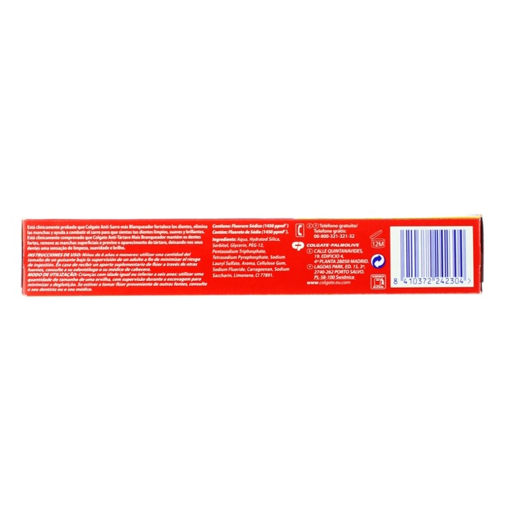 Dentífrico anti-sarro blanqueador 75ml
