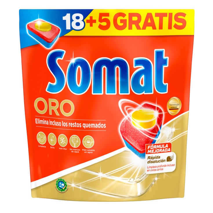 Lavavajillas Tabs Oro 18+5 unidades Lavavajillas Tabs Oro 18+5 unidades
