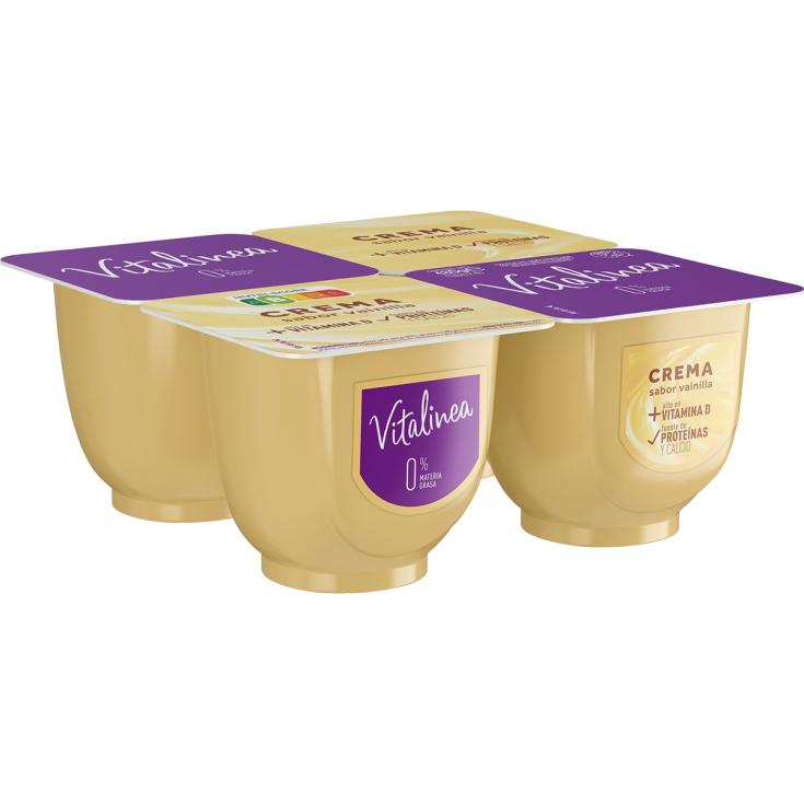 Crema sabor Vainilla 4x120g