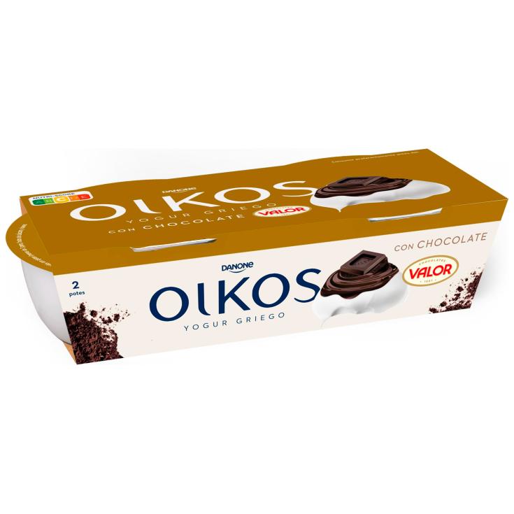 Yogur con chocolate Valor 2x110g Yogur con chocolate Valor 2x110g