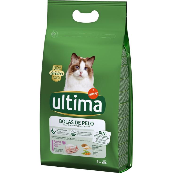 Pienso para Gatos Bolas de Pelo 3kg