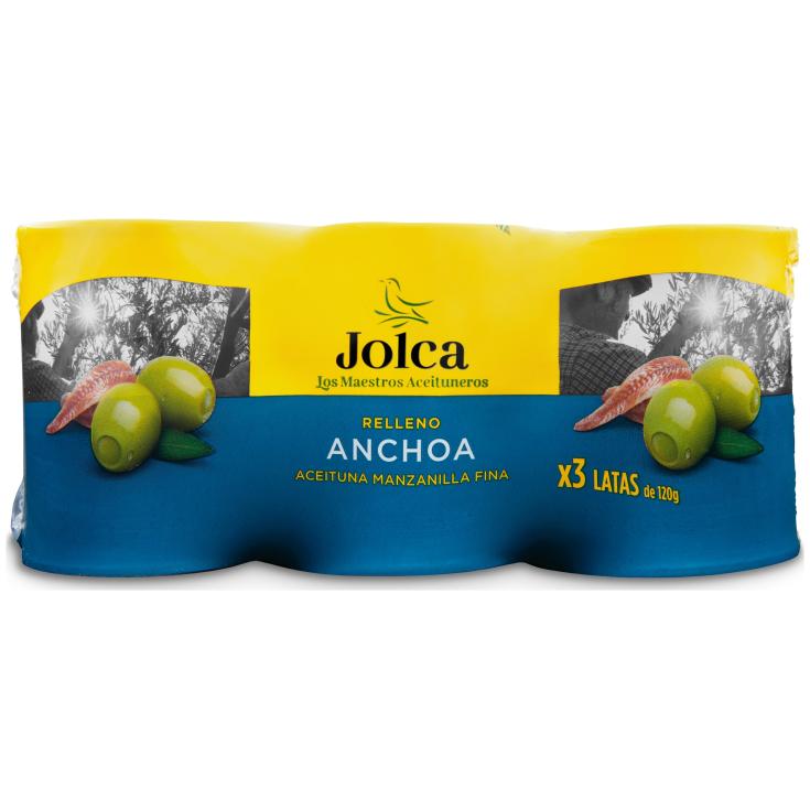 Aceitunas rellenas de Anchoa 120g Aceitunas rellenas de Anchoa 120g