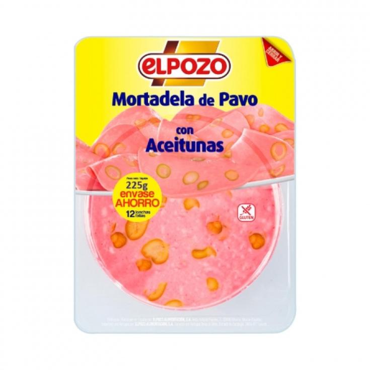 Mortadela de Pavo con Aceitunas 250g Mortadela de Pavo con Aceitunas 250g