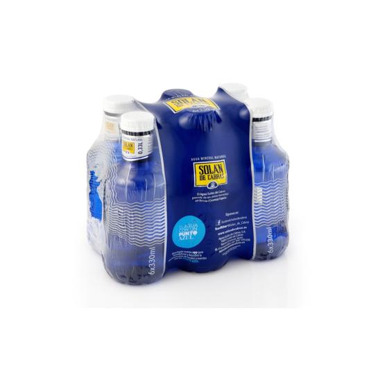 Agua mineral natural 6x33cl