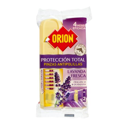 Pinzas Antipolillas Lavanda 2 uds