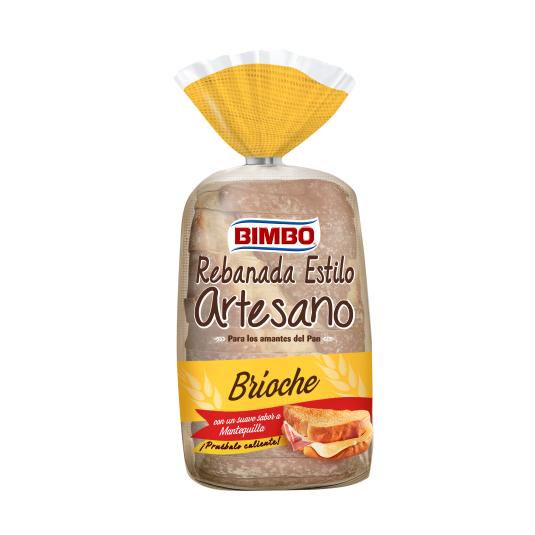 Rebanada Artesana Brioche 550g