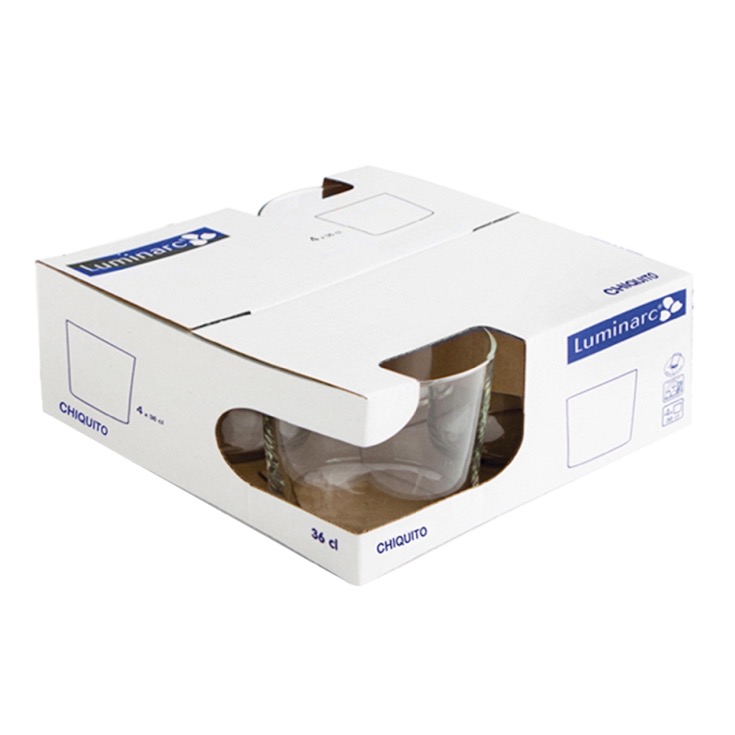 Vasos Chiquito Basic 36cl 4 uds Vasos Chiquito Basic 36cl 4 uds