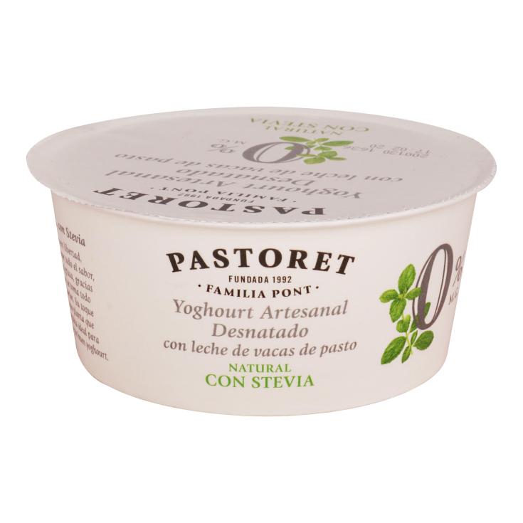 Yogur Artesanal 0% Natural con Stevia 125g Yogur Artesanal 0% Natural con Stevia 125g