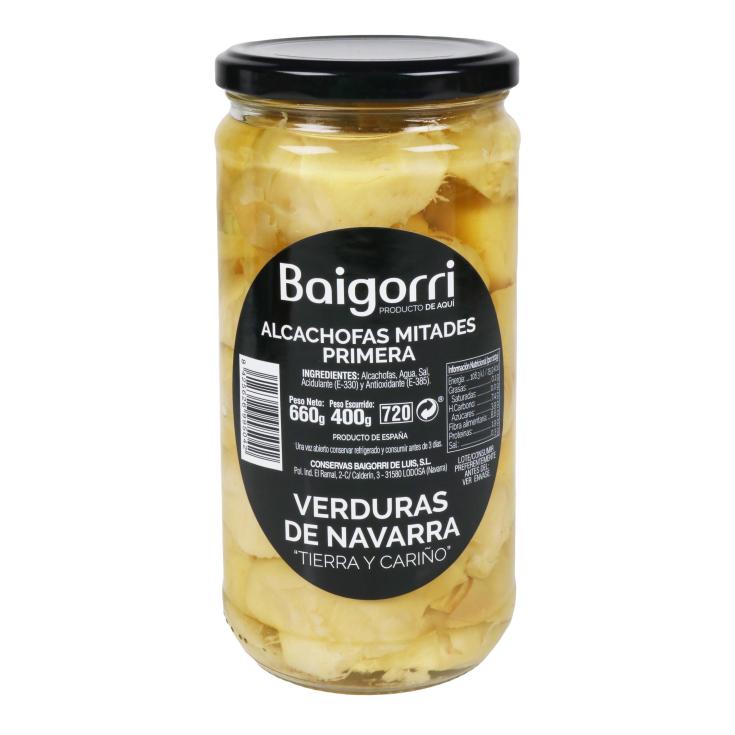 Alcachofas de Navarra Mitades 400g