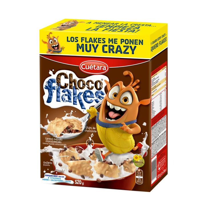 Cereales Choco Flakes 520g