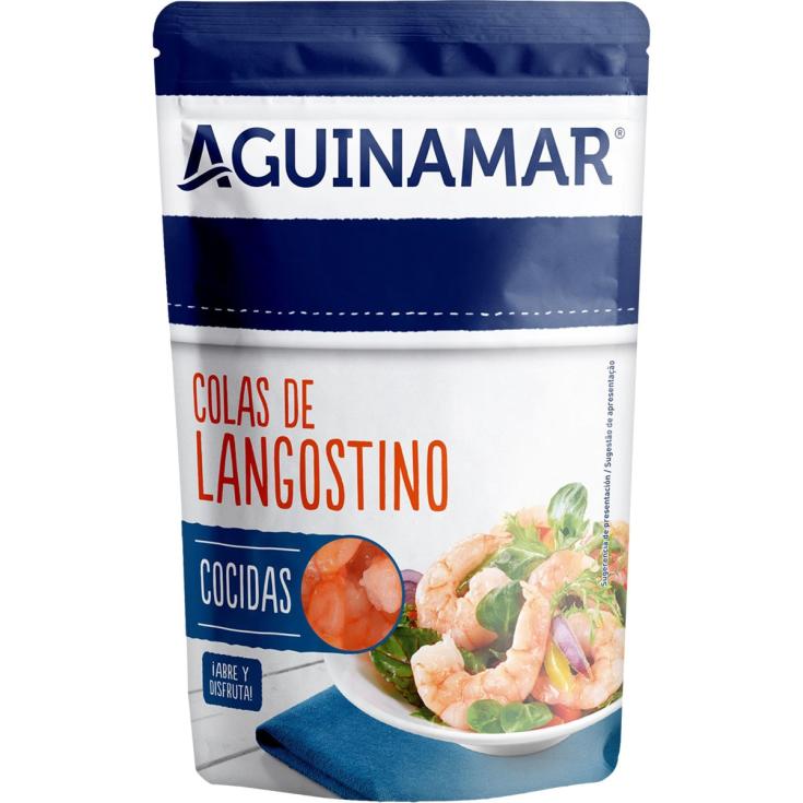 Colas de Langostino Natural 90g