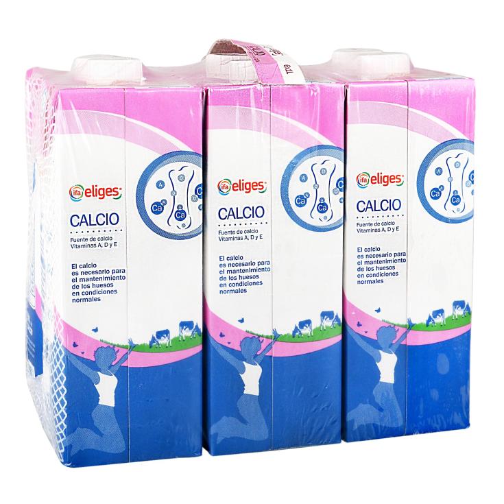 Leche desnatada Calcio 6x1l Leche desnatada Calcio 6x1l