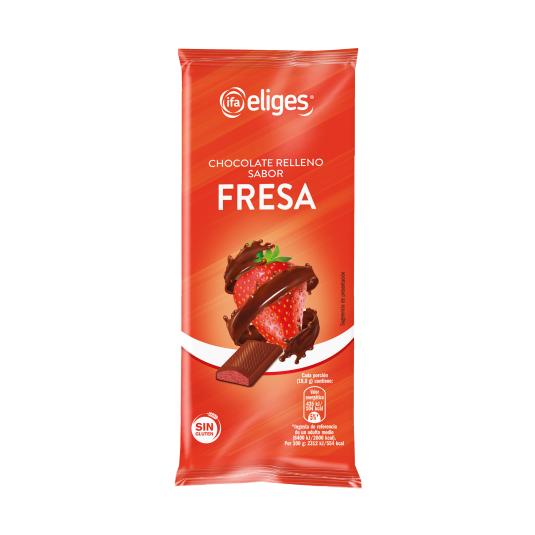 Chocolate Relleno Fresa 100g
