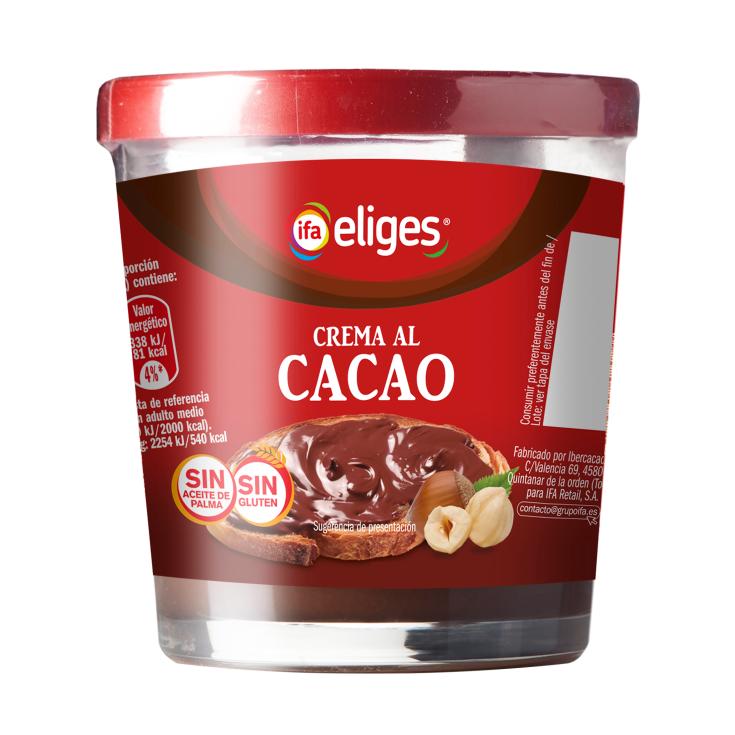 Crema cacao con avellanas 210g