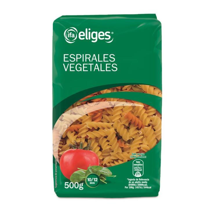 Espirales Vegetales 500g Espirales Vegetales 500g